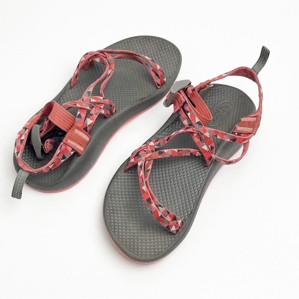 CHACO X2 Adjustable Fabric Double Straps Thick Soles Sandals 6 Hiking Beach